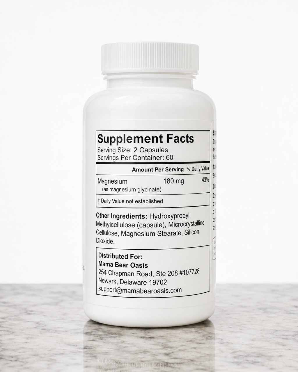 Mama Bear Magnesium Glycinate | Nighttime Sleep Support